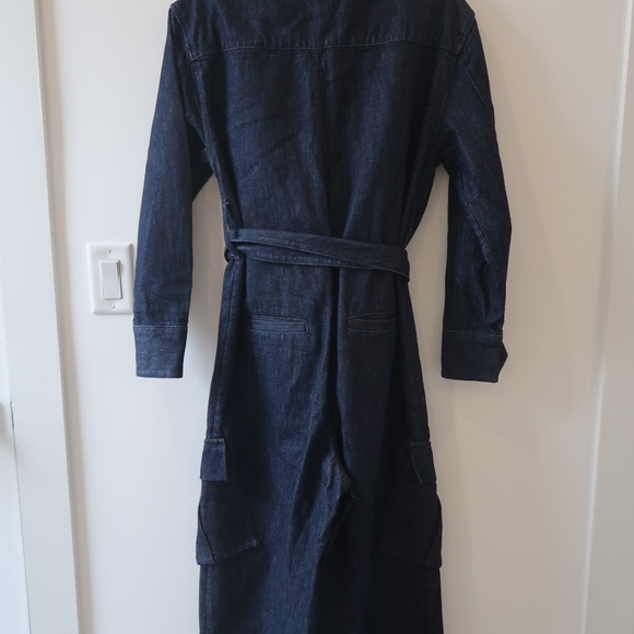 BANANA REPUBLIC DENIM UTILITY JUMPSUIT - Picture 4 of 4